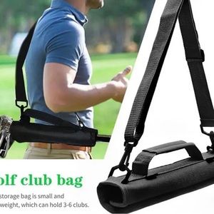 Golf Club Carry Holder with shoulder strap New 
Easy to take around